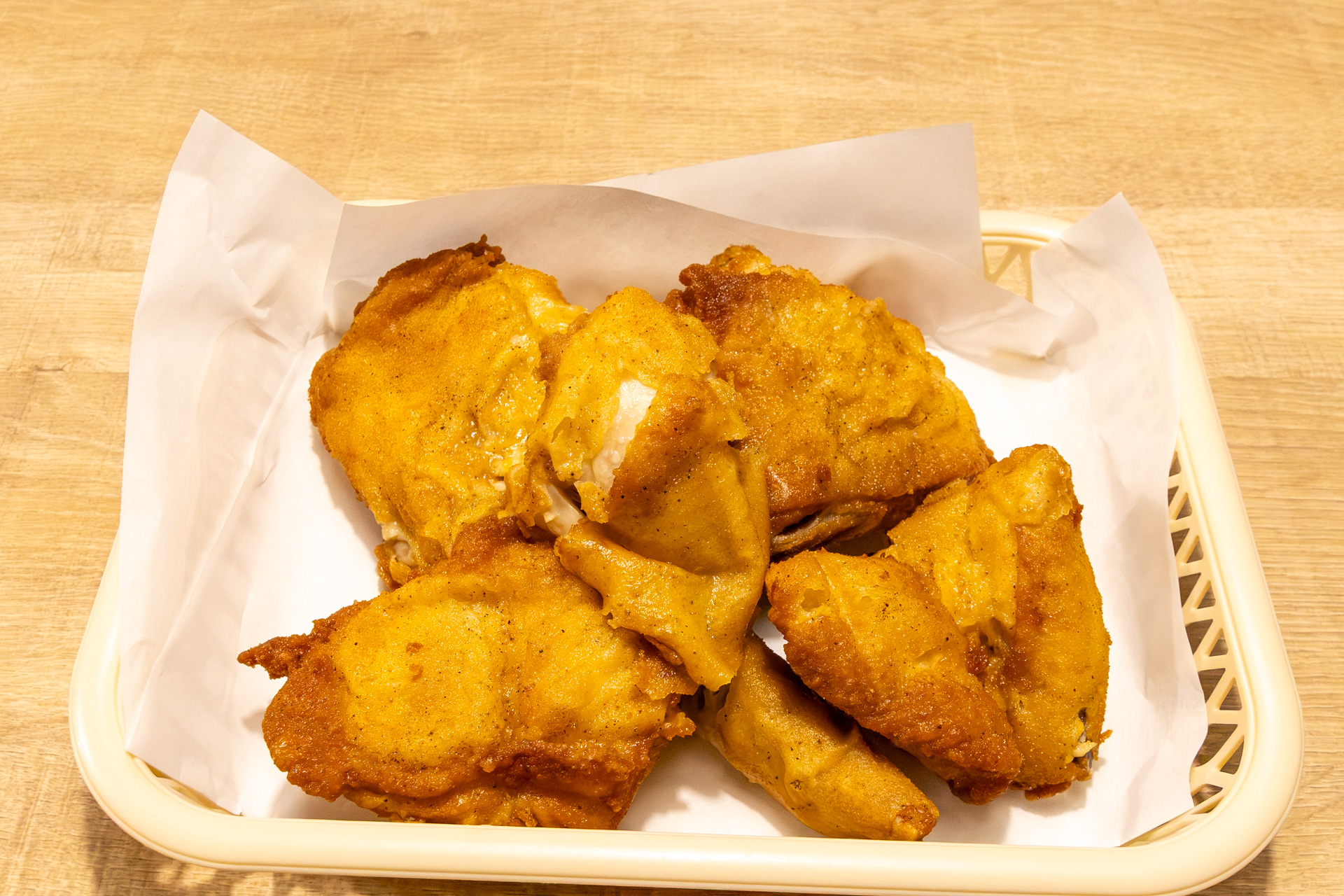 筆者作のオリジナルチキン