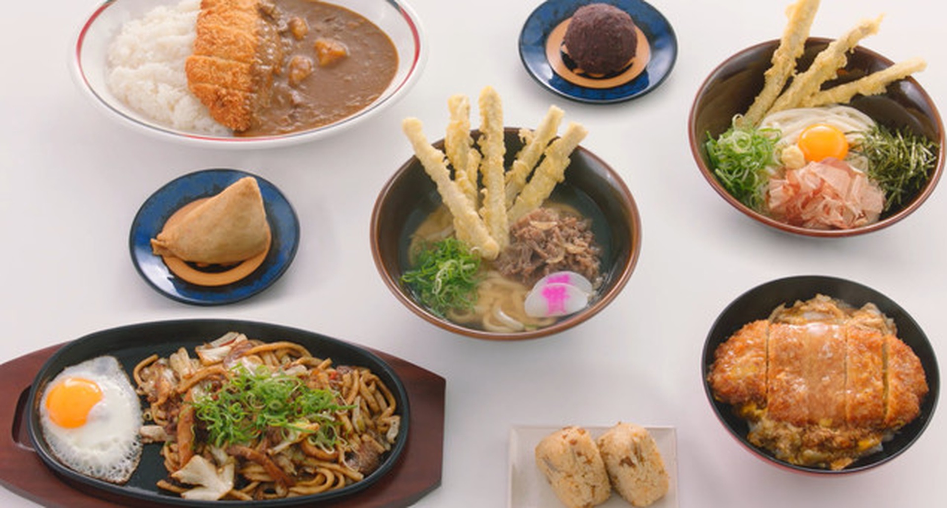 資さんうどんのメニュー（一部）