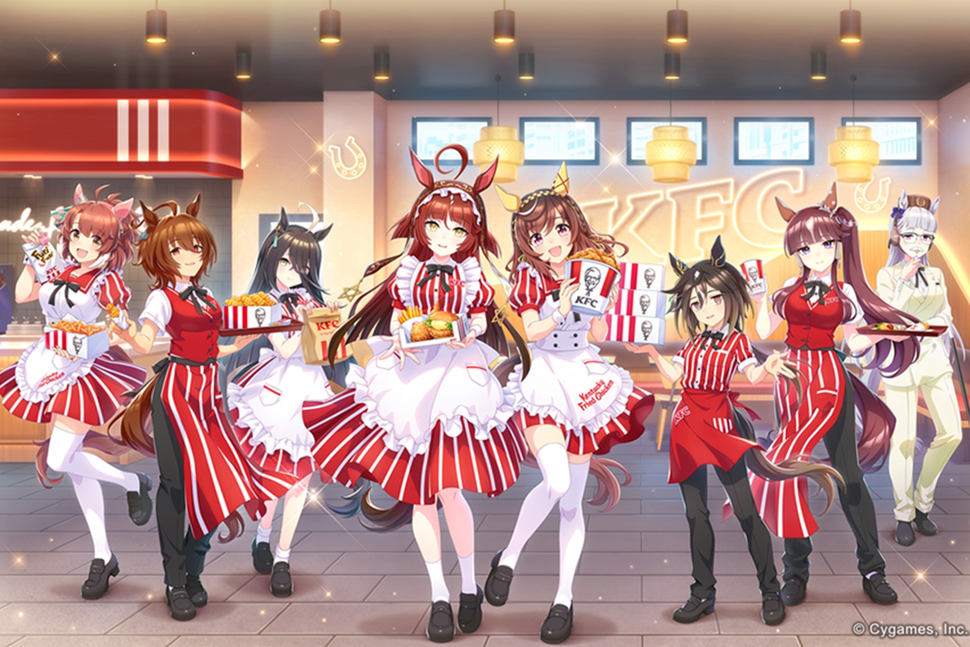8月12日にスタートする「ウマ娘のウマウマ！ケンタッキー！」キャンペーン