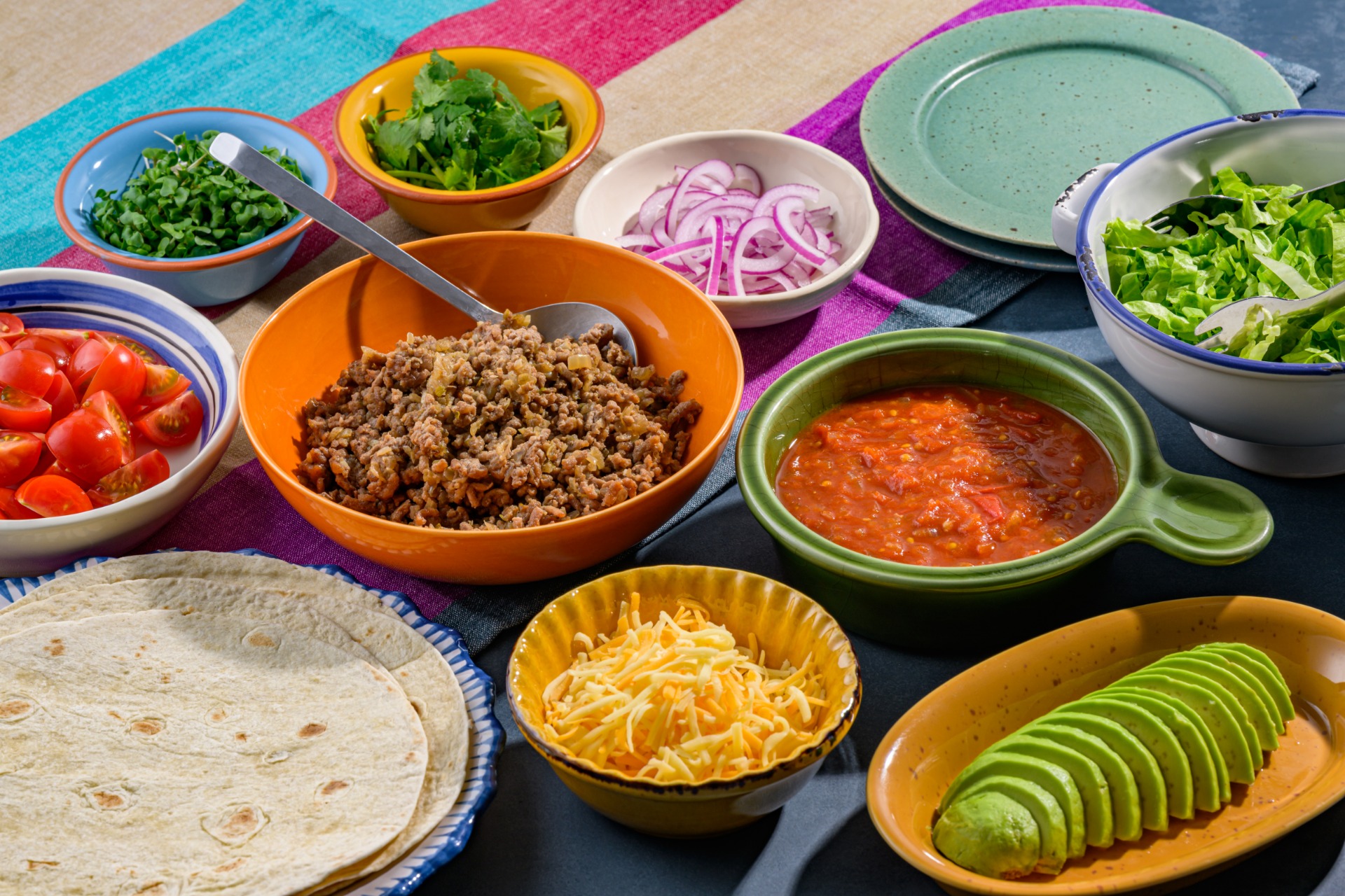 タコスやサルサなどのメキシコ料理によく合う
