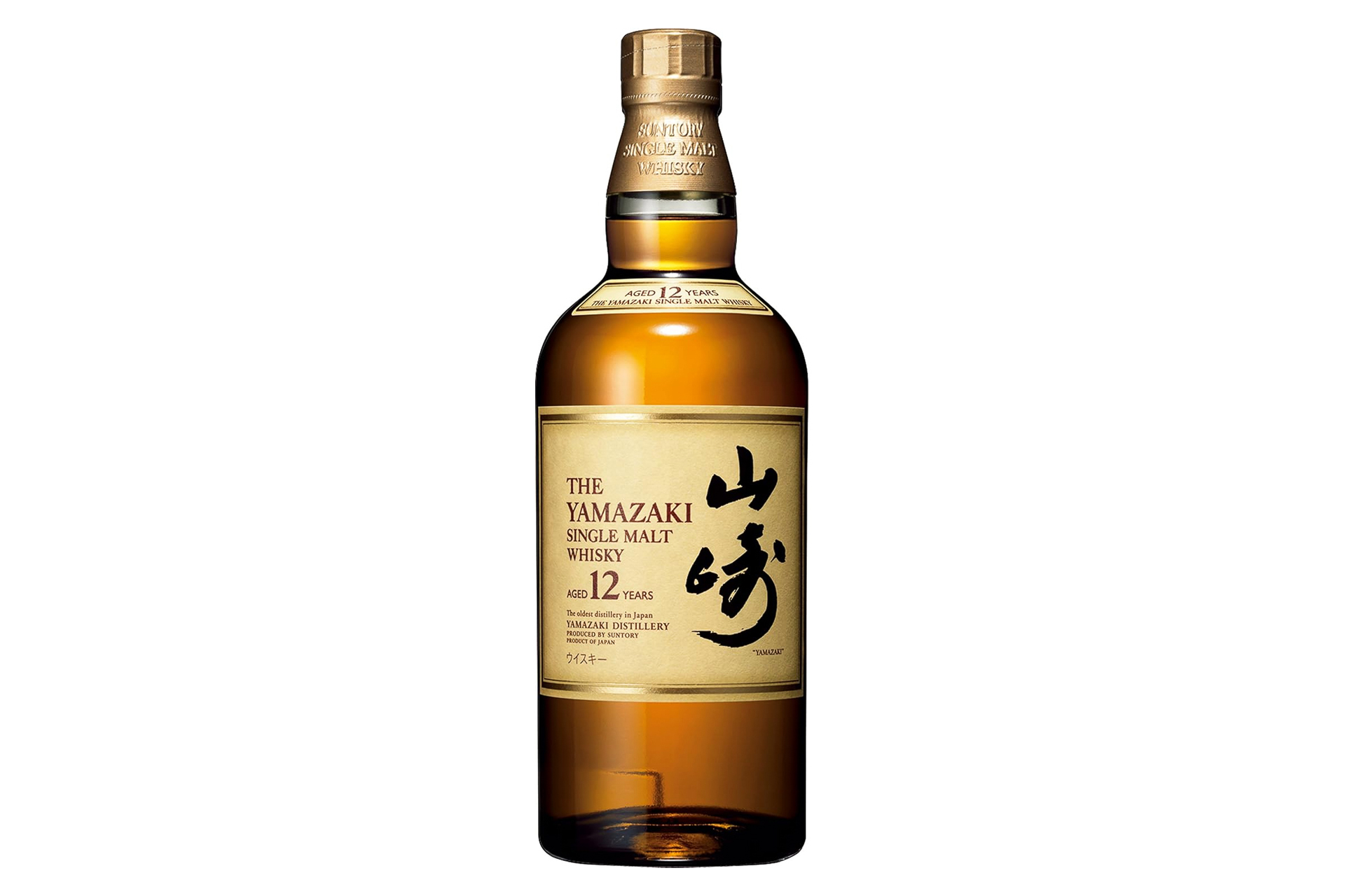 サントリーシングルモルトウイスキー山崎12年