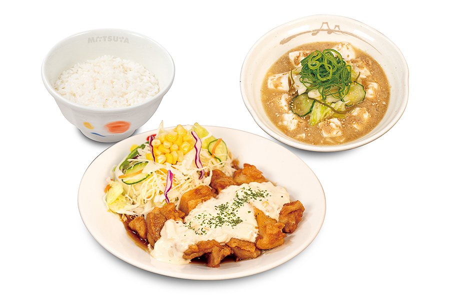 松屋「冷や汁チキン南蛮セット」