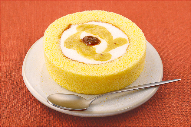 らぽっぽファーム監修 お芋クリームプレミアムロールケーキ