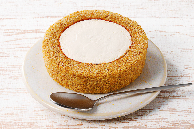 プレミアムロールケーキ 白バラコーヒー