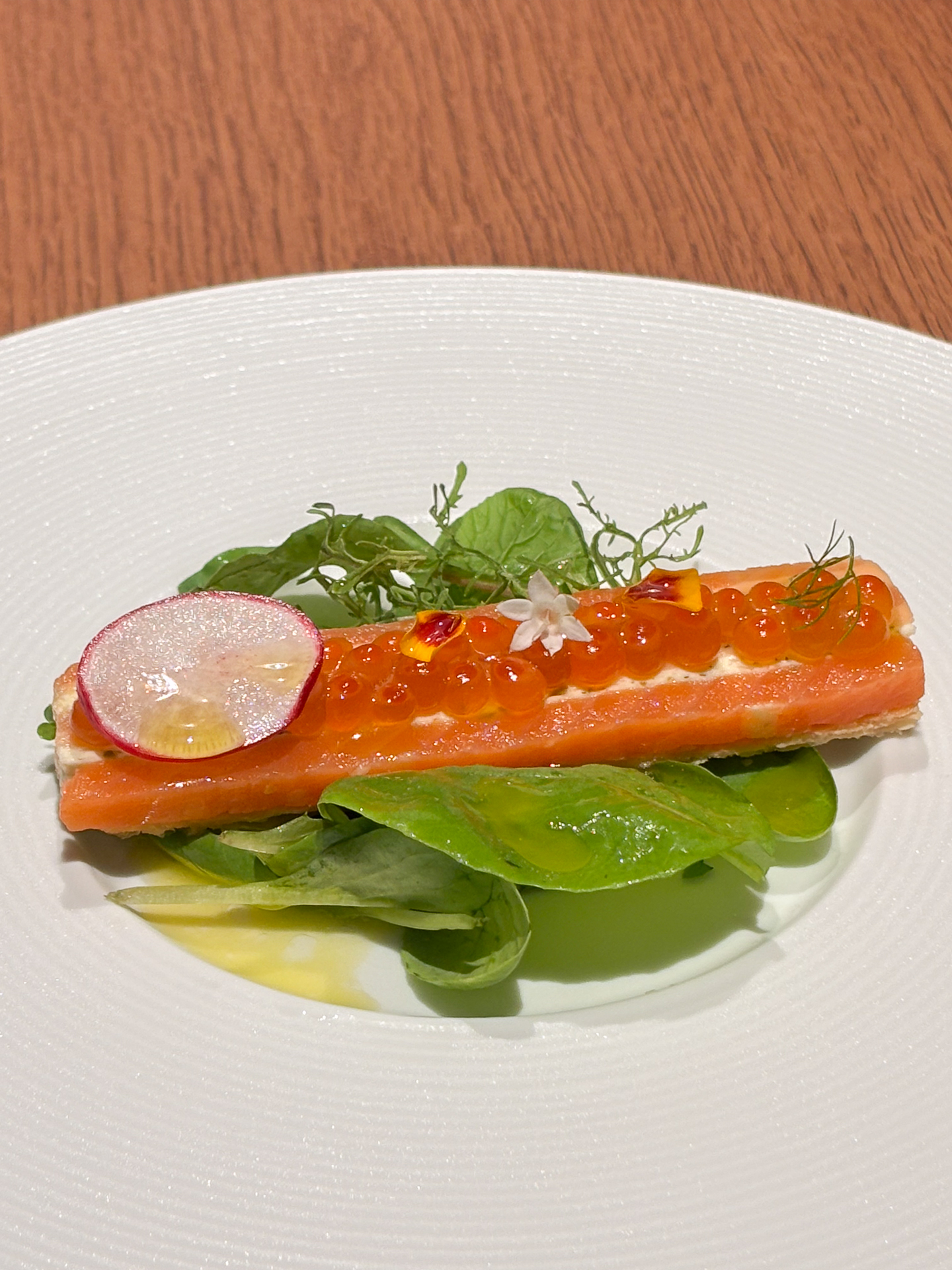 サーモン ミッレフォーリエ Millefoglie di Salmone
