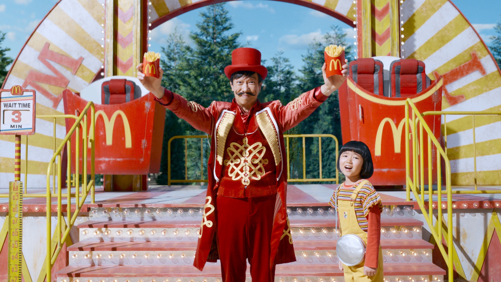 永尾柚乃さんと堺雅人さんが「マックフライポテト」のテレビCMで登場