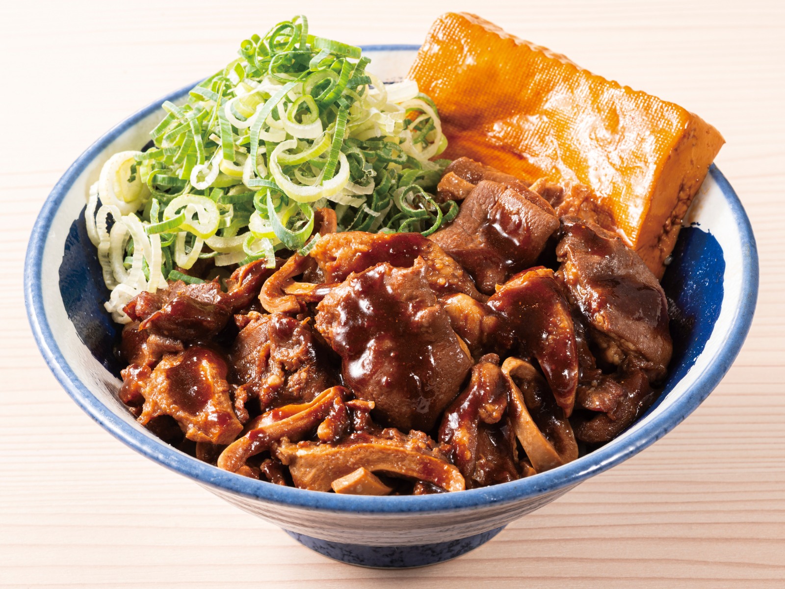 看板メニューの「牛ホルめし」