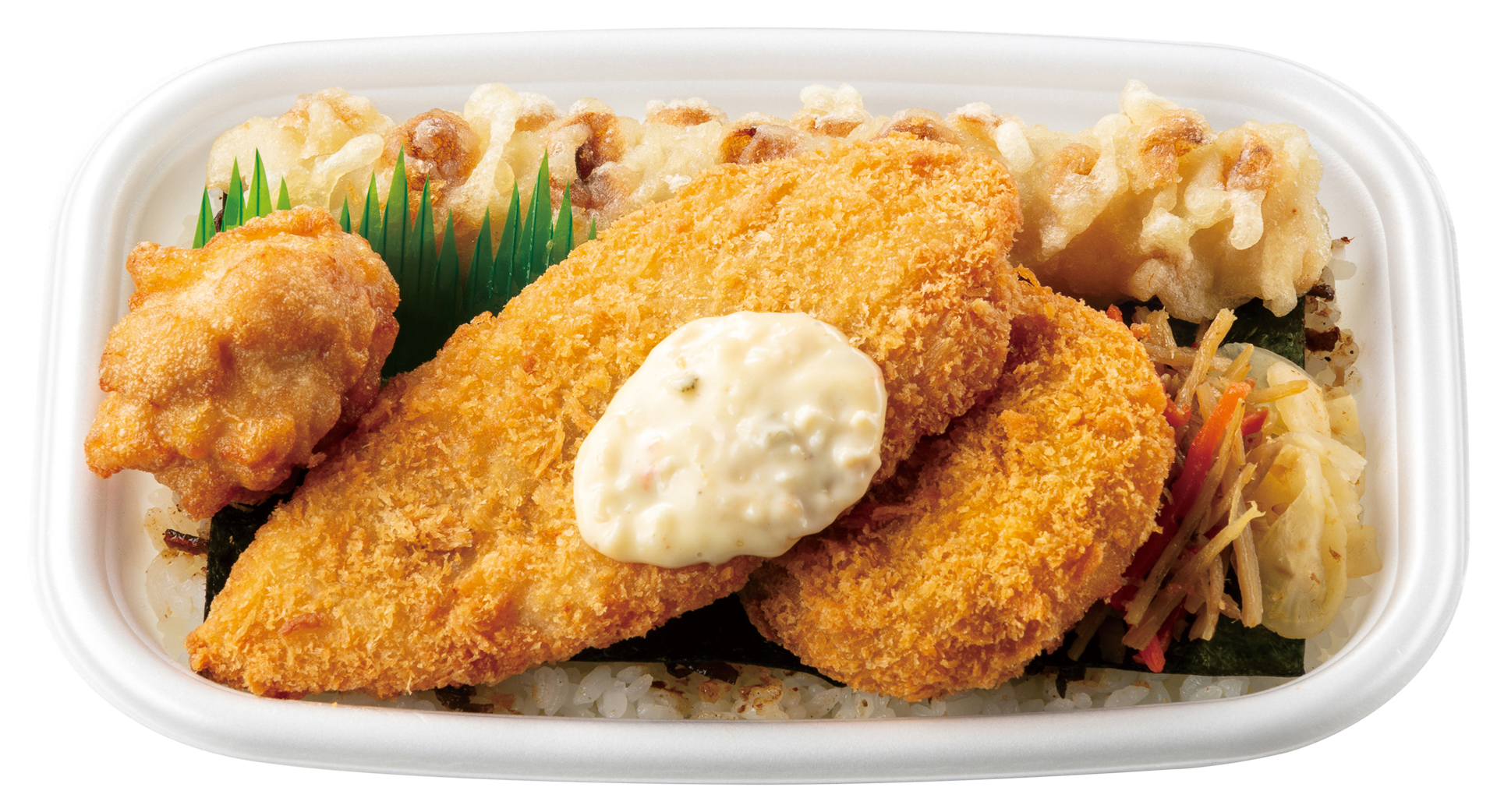 「全部のせのりタル弁当」（610円～620円←通常670円～680円）
