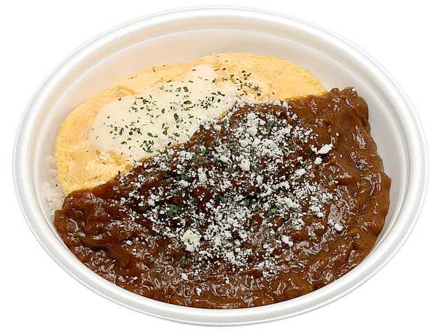セブン-イレブン「とろけるチーズソースのオムカレー」