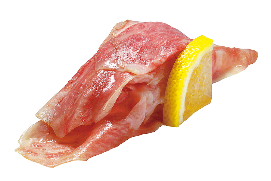和牛とろ握り（レモン）