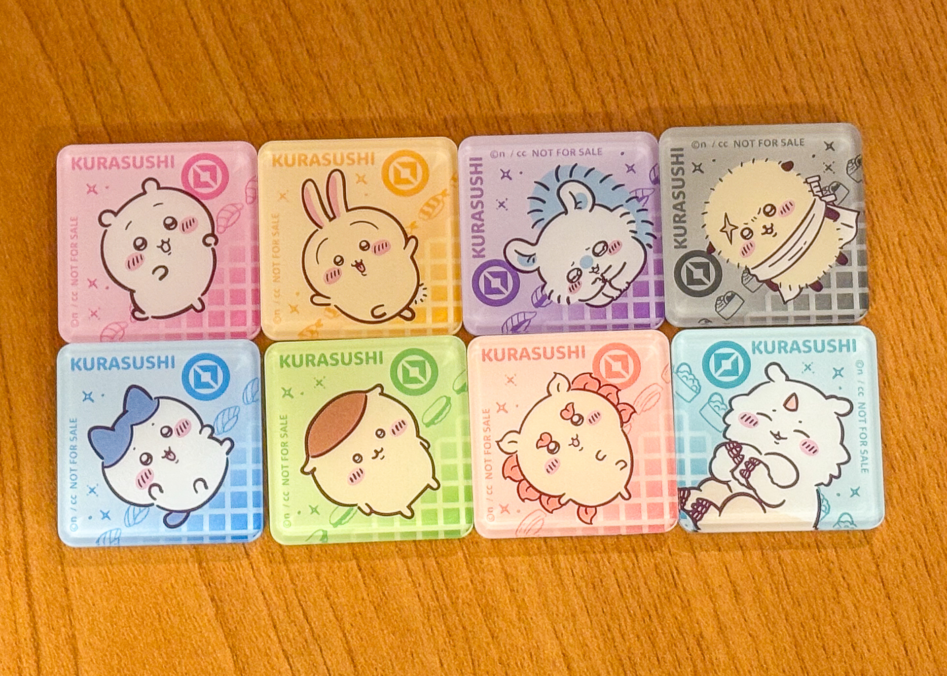 「アクリルマグネット」全8種