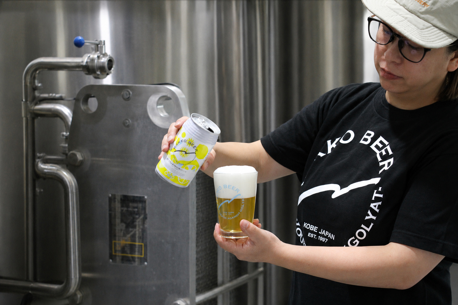 六甲ビール醸造所 製造管理部 衣笠文子氏