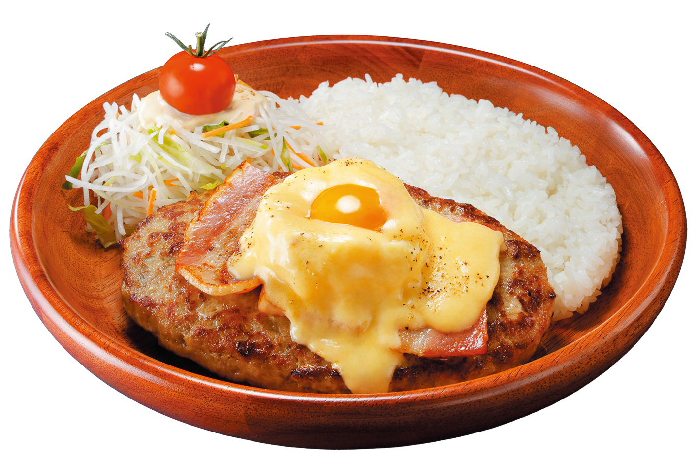 「ベーコンエッグベネバーグディッシュ」（S 1500円、M 1690円、L 2000円）