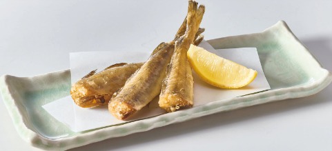 氷下魚（こまい）の唐揚げ