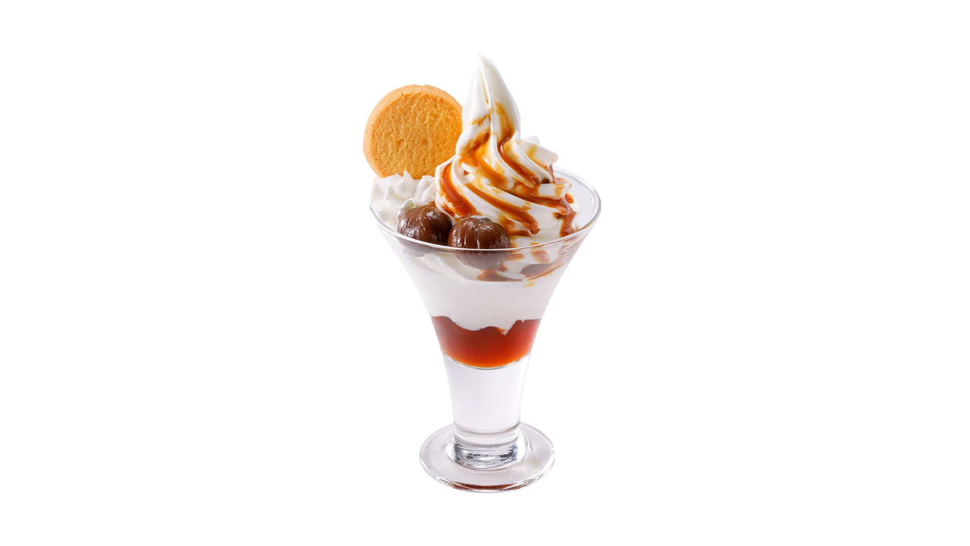 「月見モンブランパフェ」（920円）