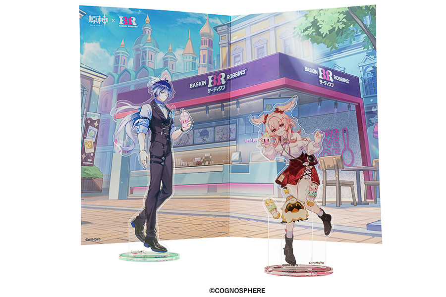フリンズとリンネアのアクリルスタンドセット