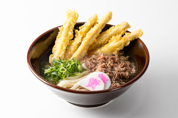 人気No.1の「肉ごぼ天うどん」