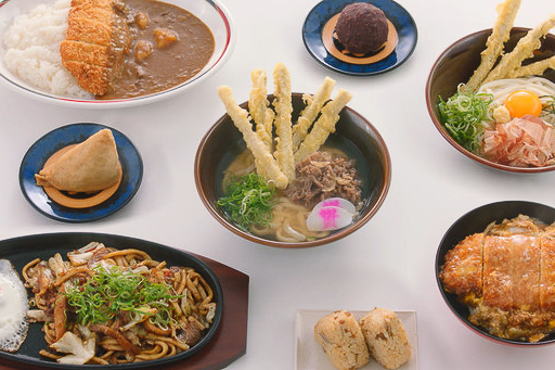 資さんうどんで提供しているメニューの一部