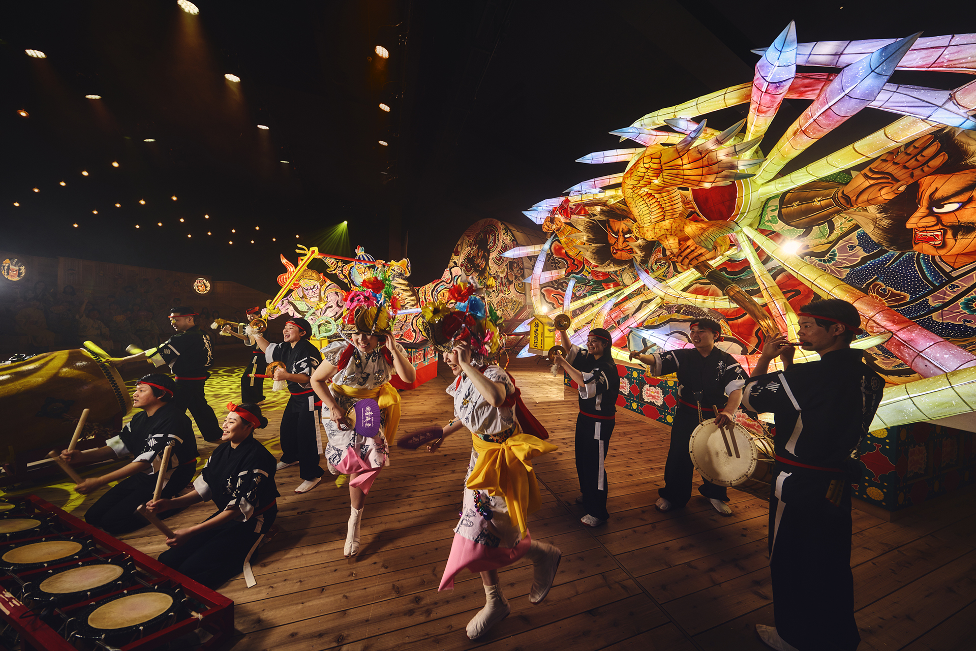 通年開催の有料アクティビティ「みちのく祭りや」