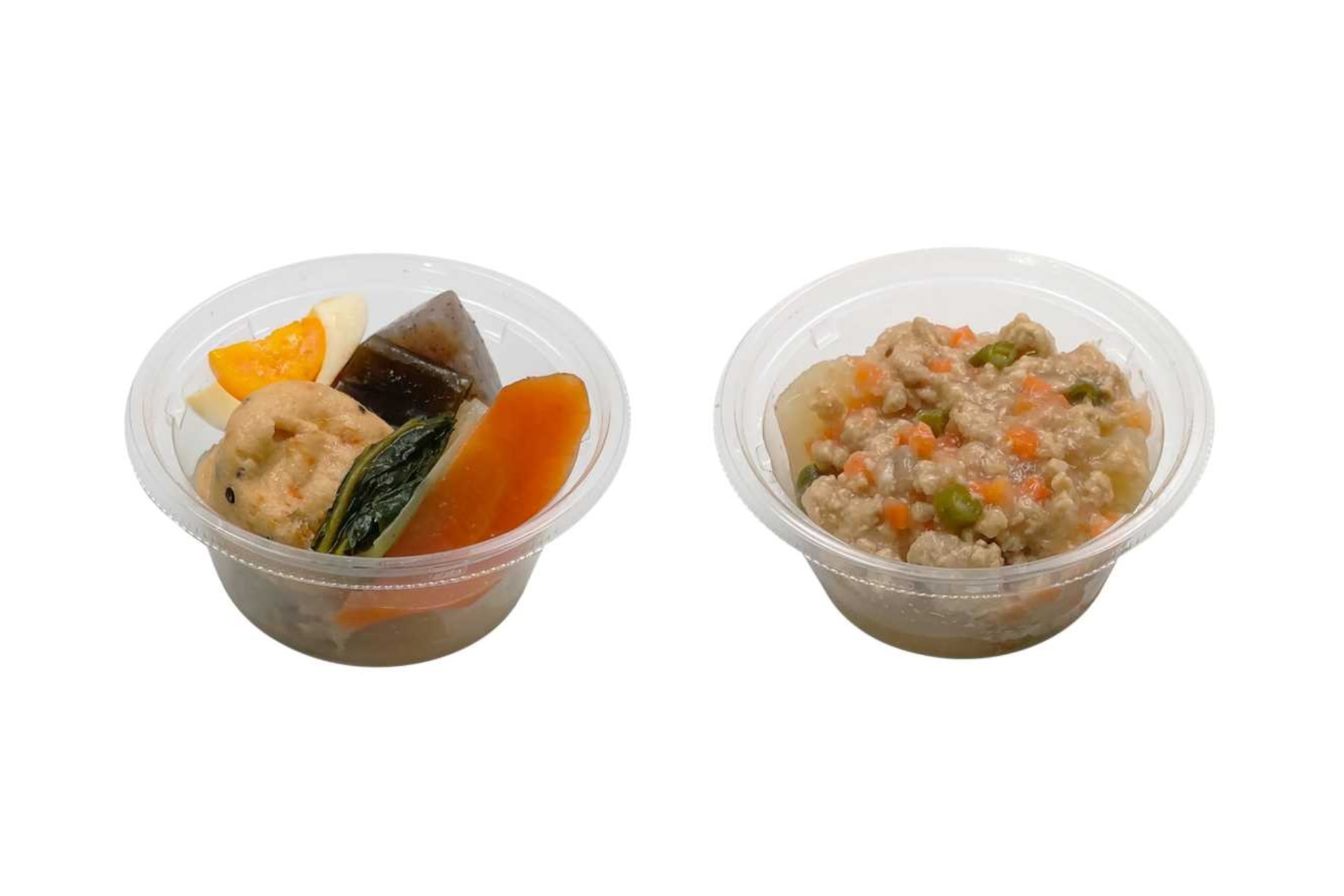セブン-イレブン「8種具材のだし染み煮しめ」「大根の豚そぼろあん」
