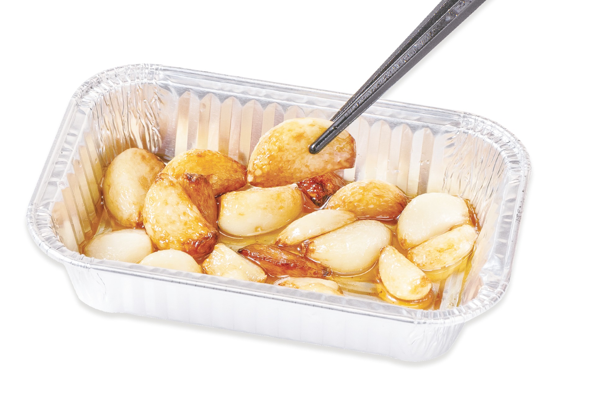 「にんにくのホイル焼き」（330円）