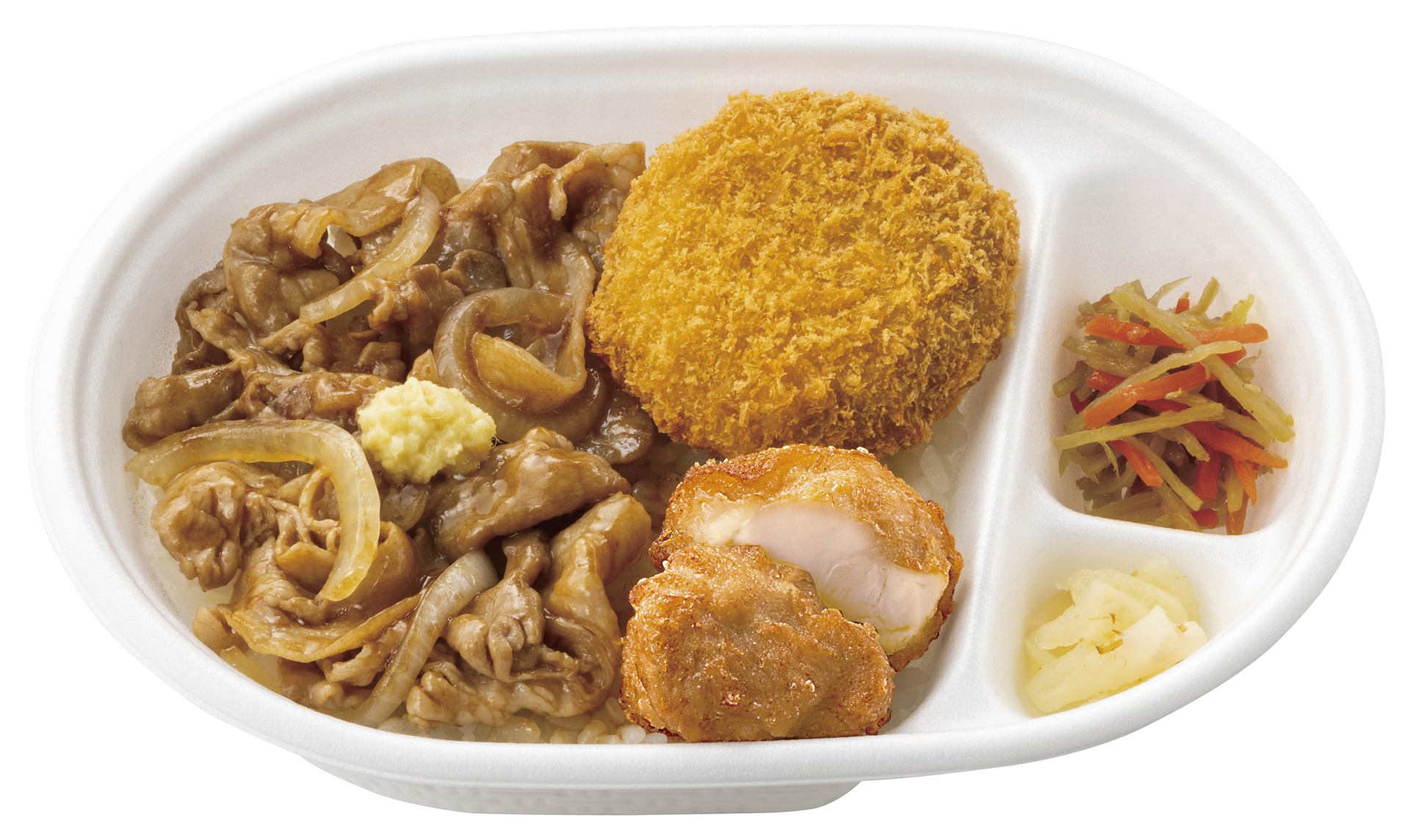 「しょうが焼き得弁ランチ」（550円）