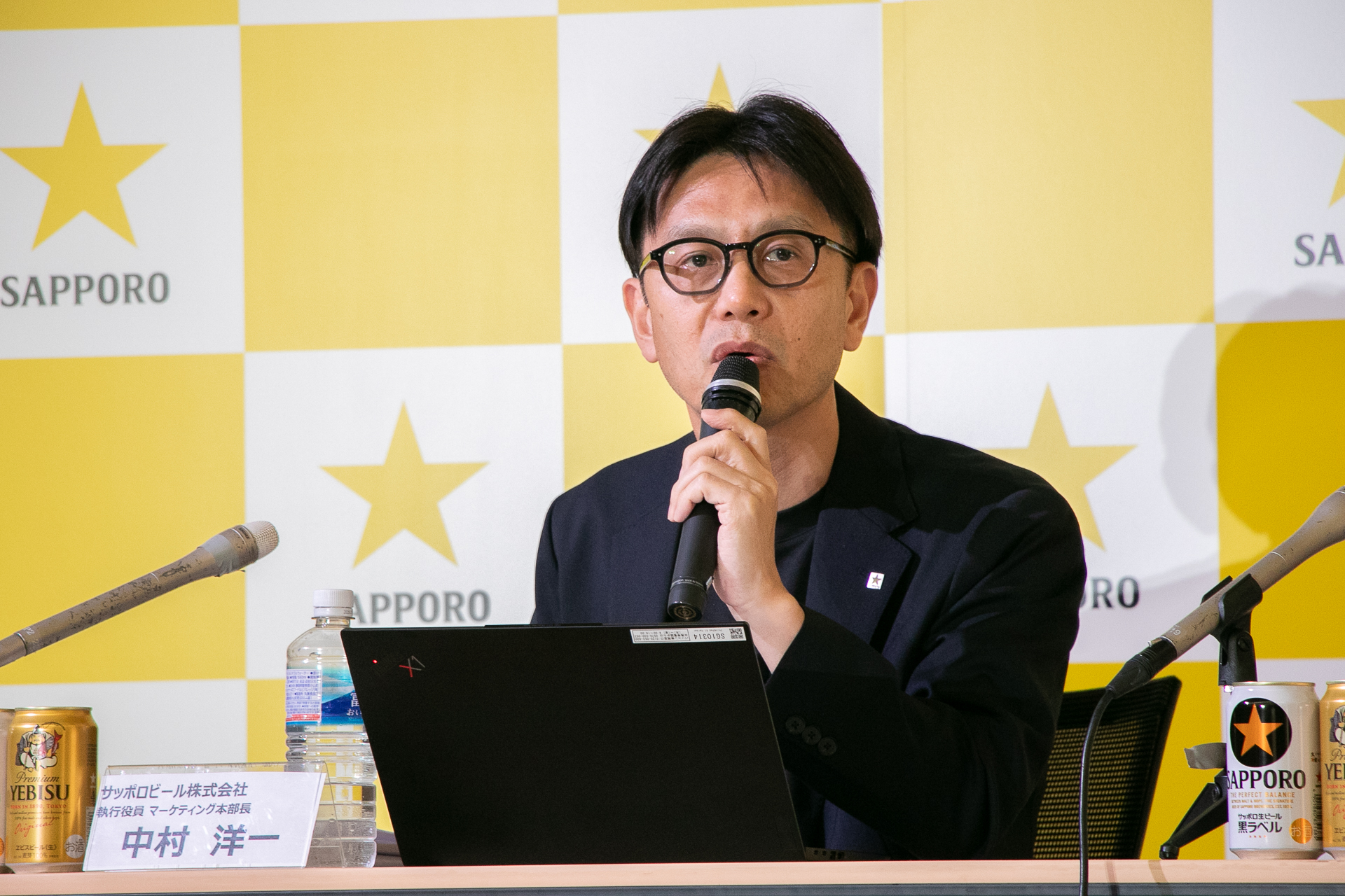 サッポロビール株式会社 執行役員 マーケティング本部長 中村洋一氏。ミツカン、コカ･コーラ、ハルメク、日清食品を経て、2026年7月に現職へ着任した