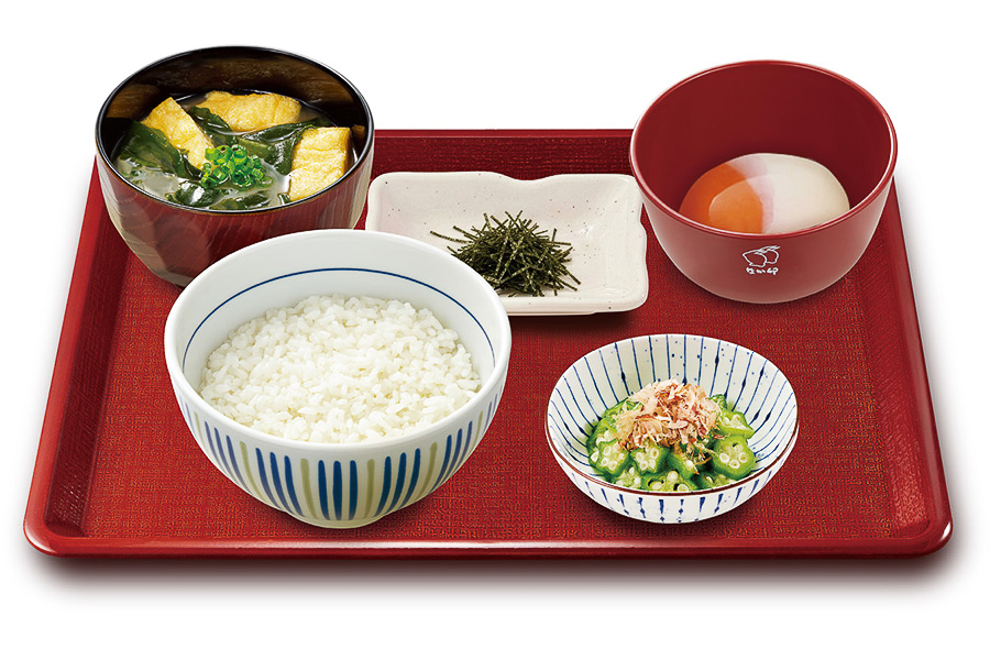 まぜのっけごはん朝食