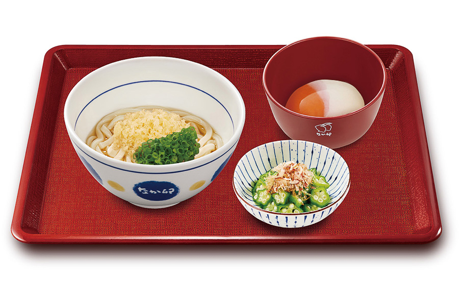 まぜのっけうどん朝食