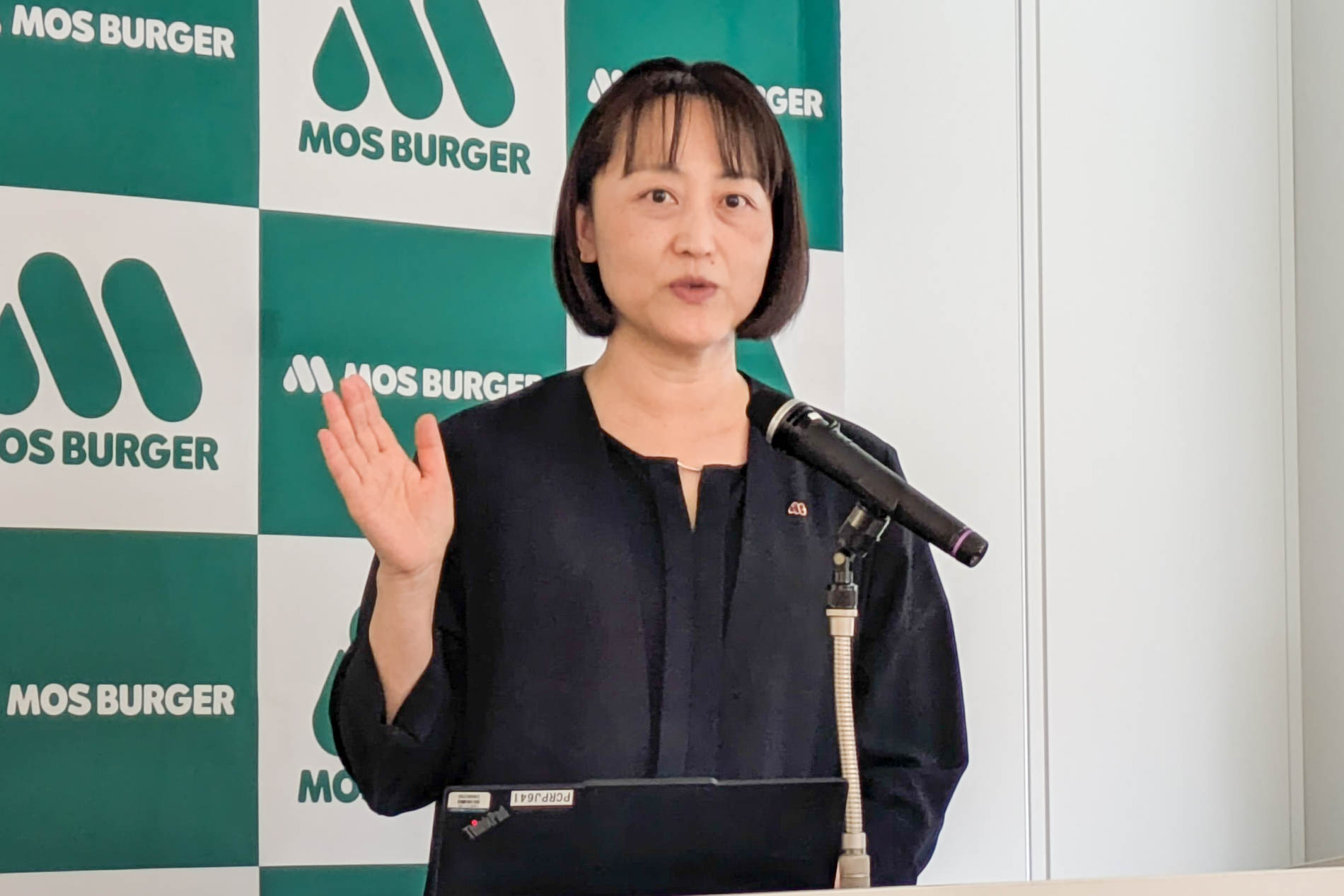 株式会社モスフードサービス 商品本部 商品開発部 部長 大久保歌寿氏