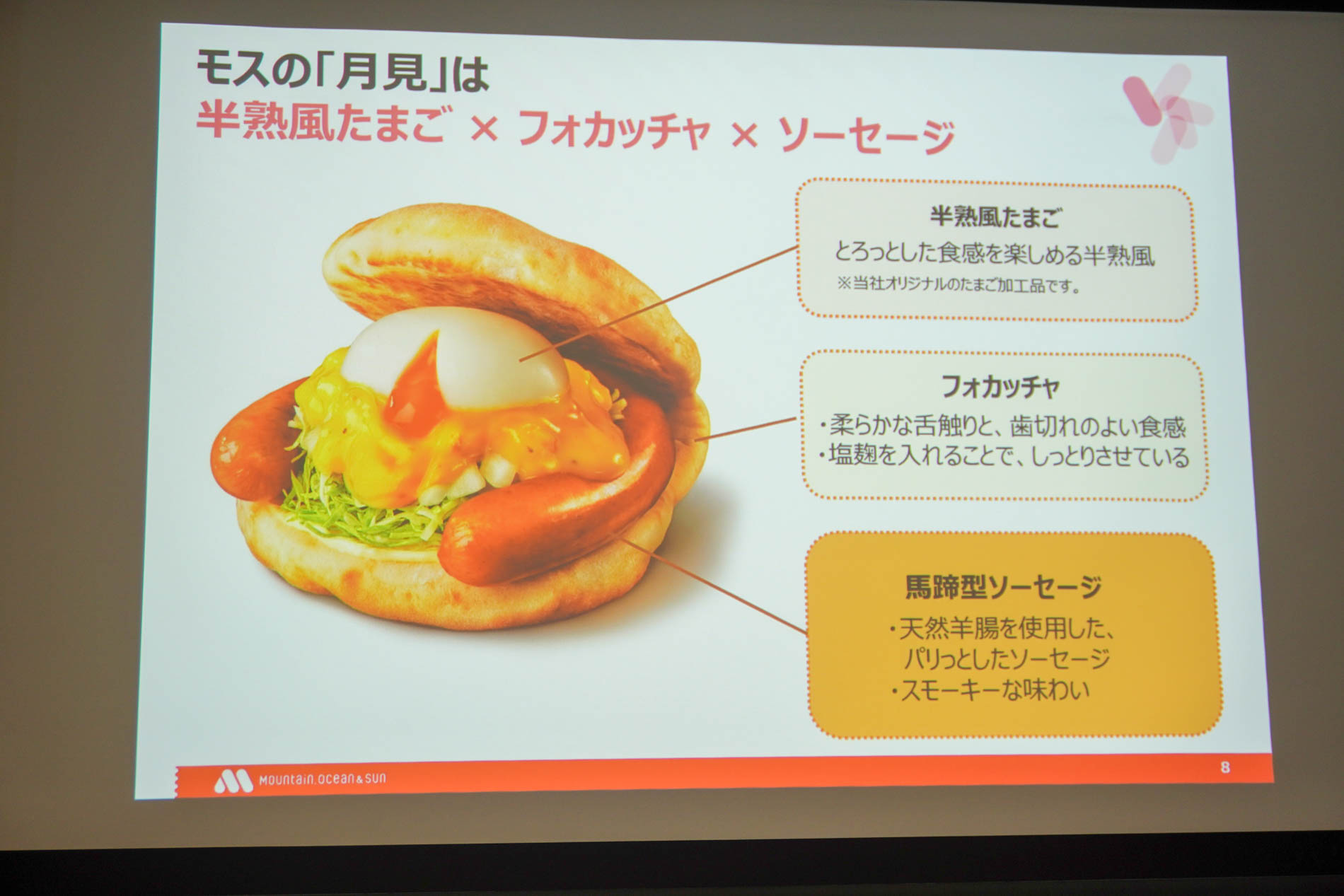 「月見フォカッチャ ～黄金チーズソース～」の特徴