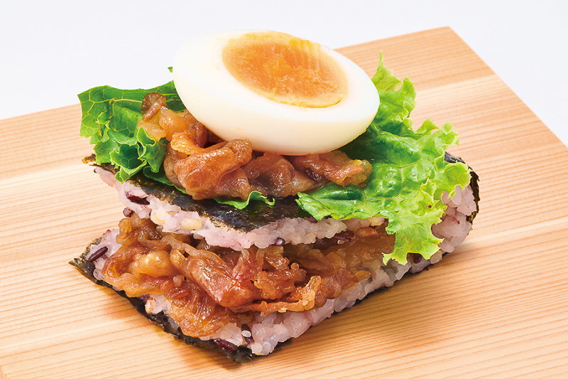 「ワンハンドBENTO 月見和牛」（756円）