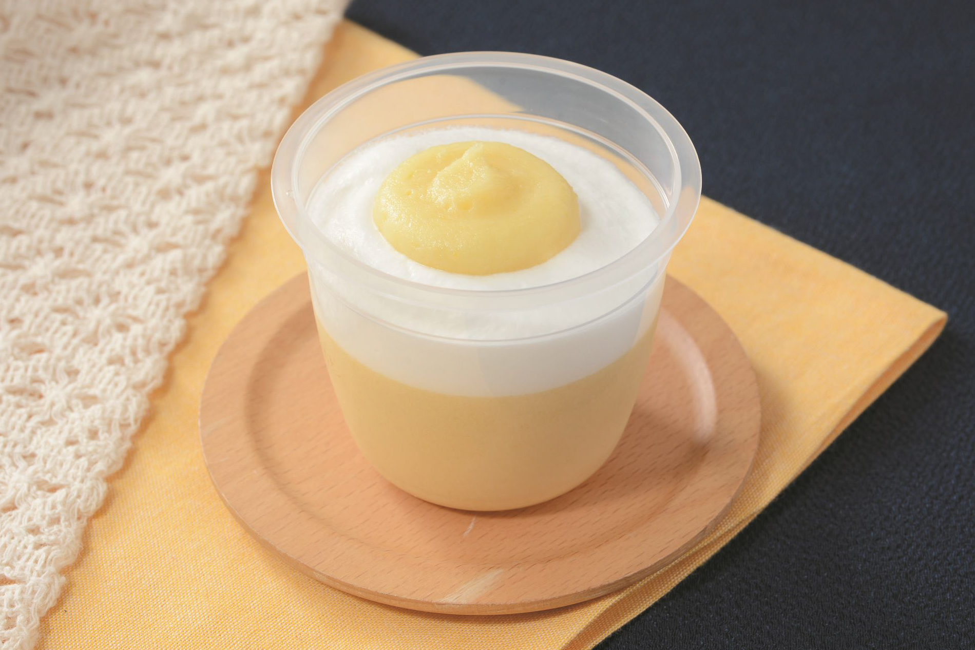 9月7日発売の「月見スイートポテトプリン」（281円）