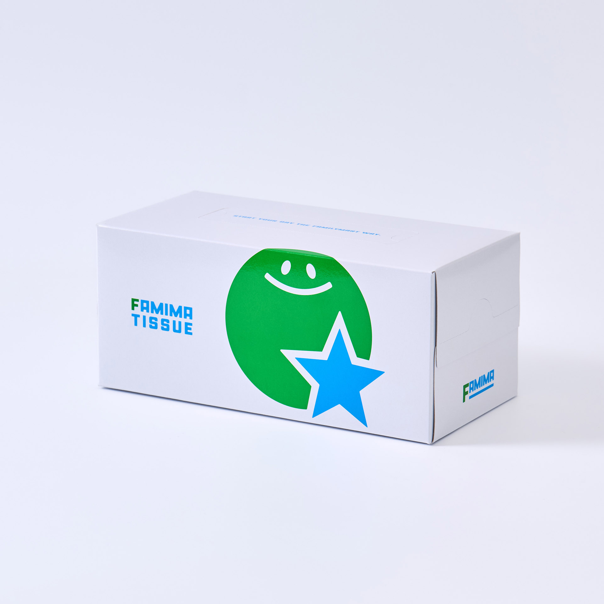 「BOXティッシュ 220組」（370円）