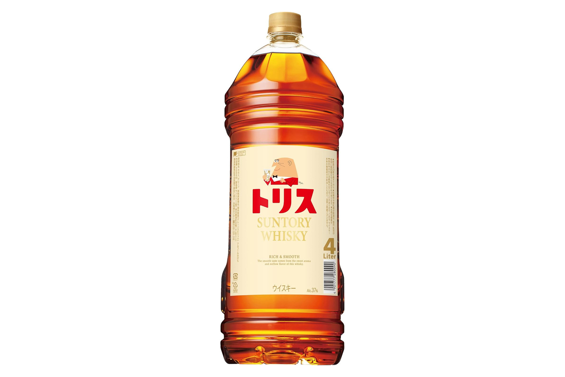 サントリー「トリスウイスキー」4Lペット