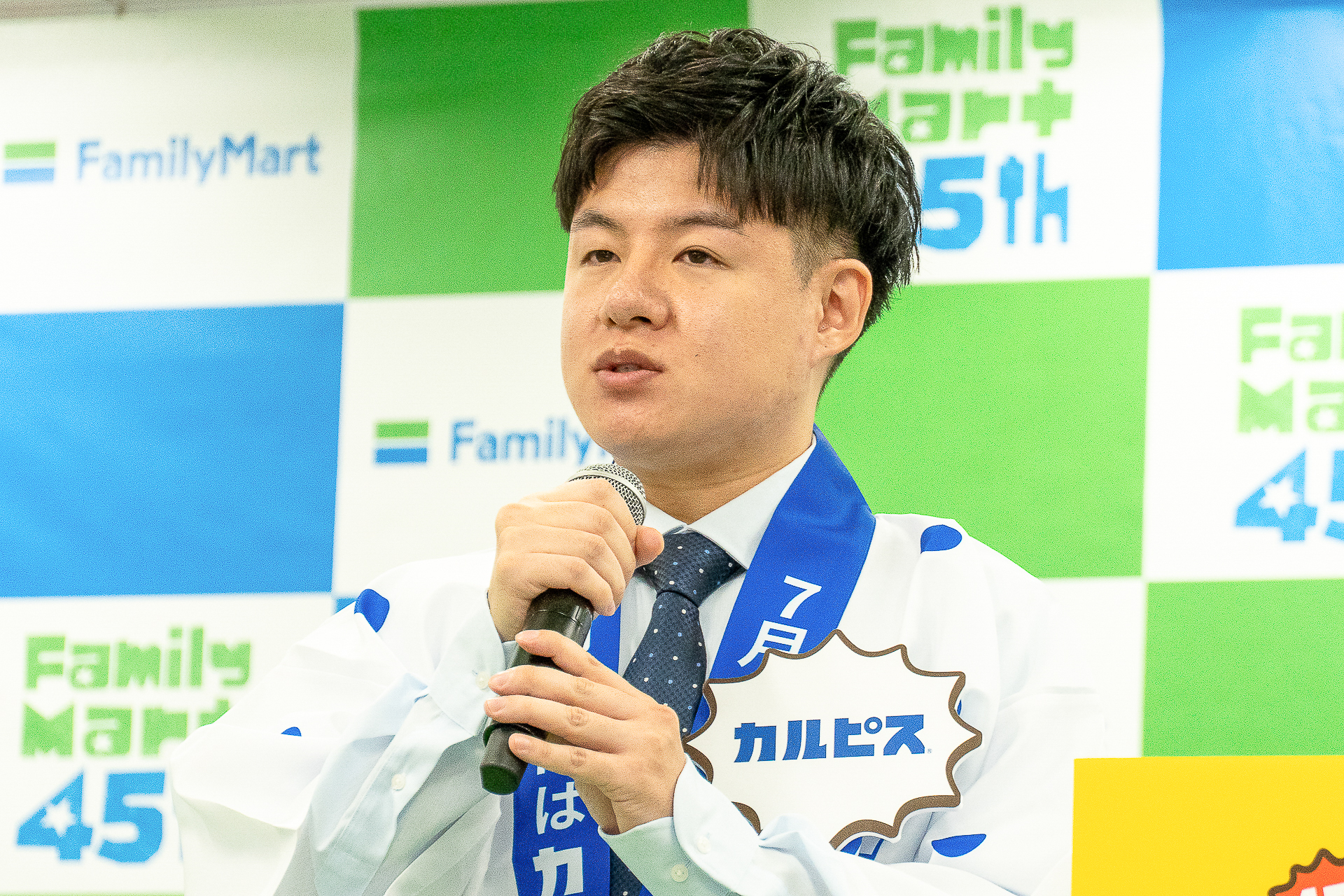アサヒ飲料の担当者 マツモト氏