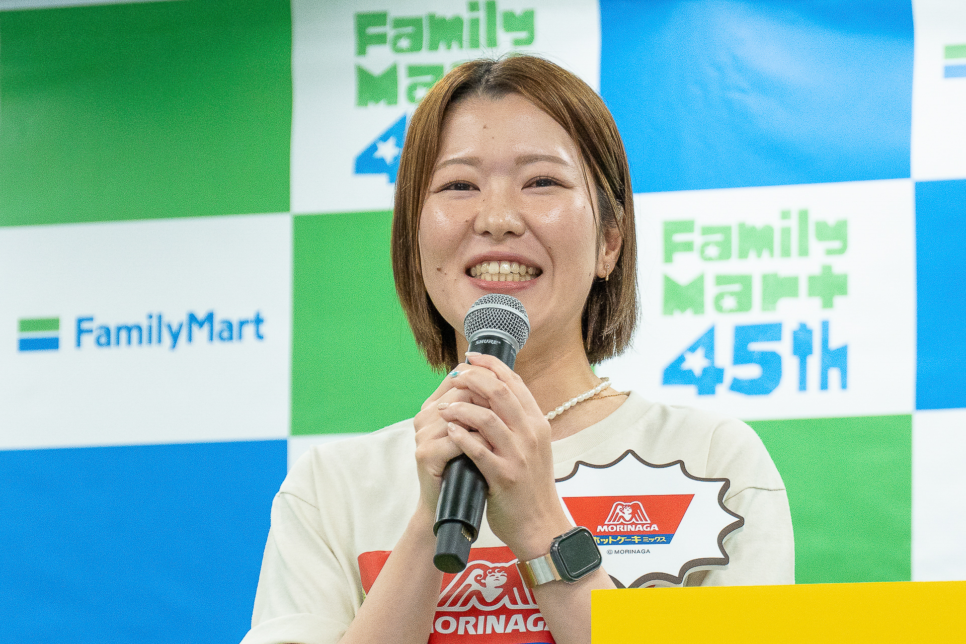森永製菓の担当者 アマノ氏