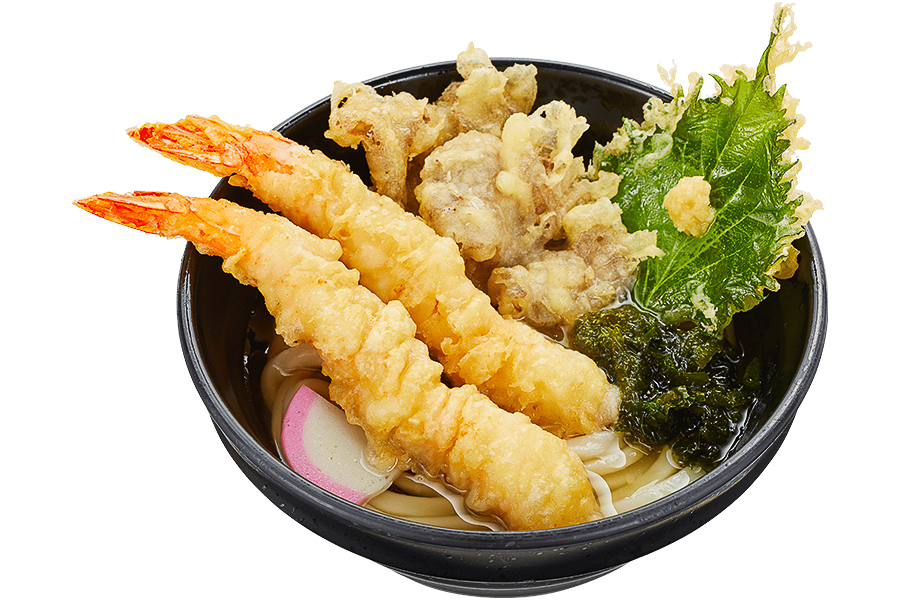 贅沢大えび天入りうどん“秋”