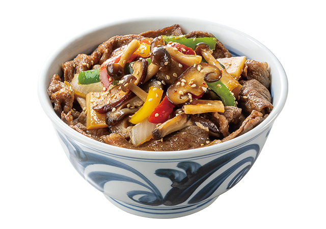 「プルコギ牛かるび丼」（店内840円/テイクアウト870円）