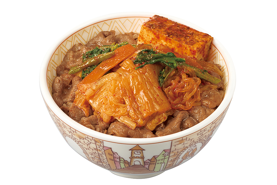 辛旨すきやき牛丼（たまごなし）