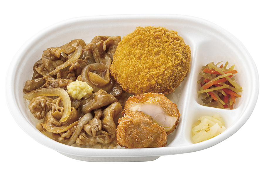 「しょうが焼き得弁ランチ」（550円）