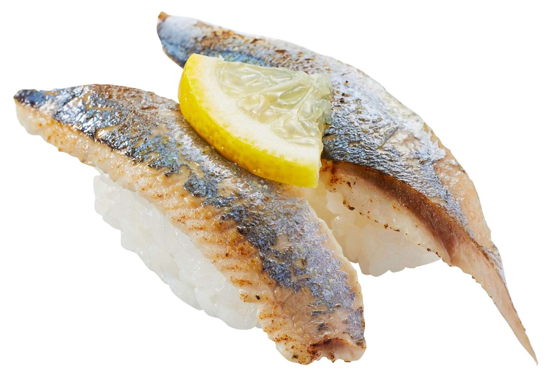 「北海道産さんま塩炙り」（2貫190円～）