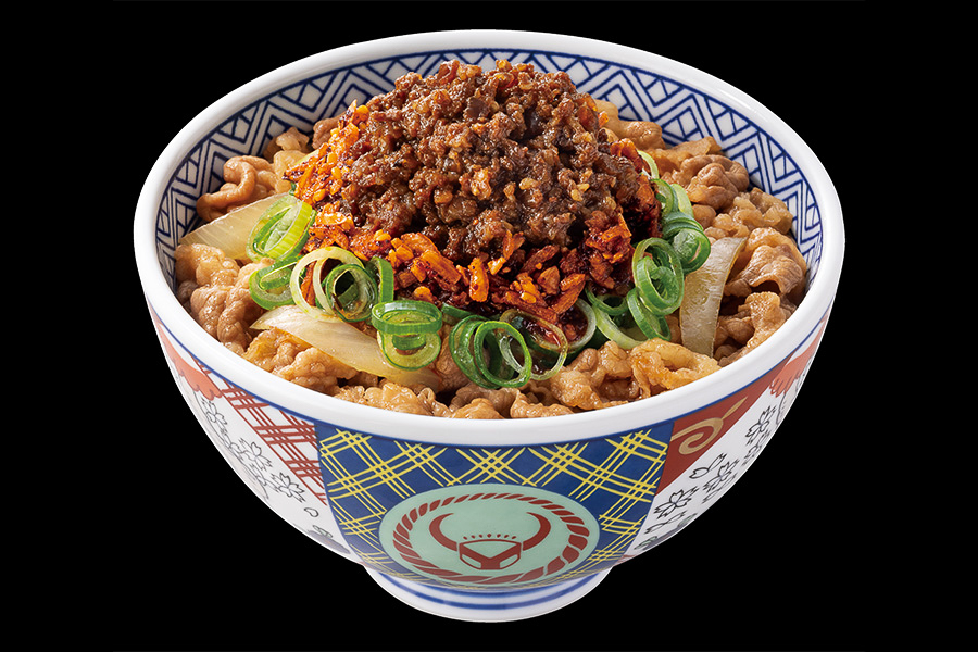 肉味噌ねぎ牛丼