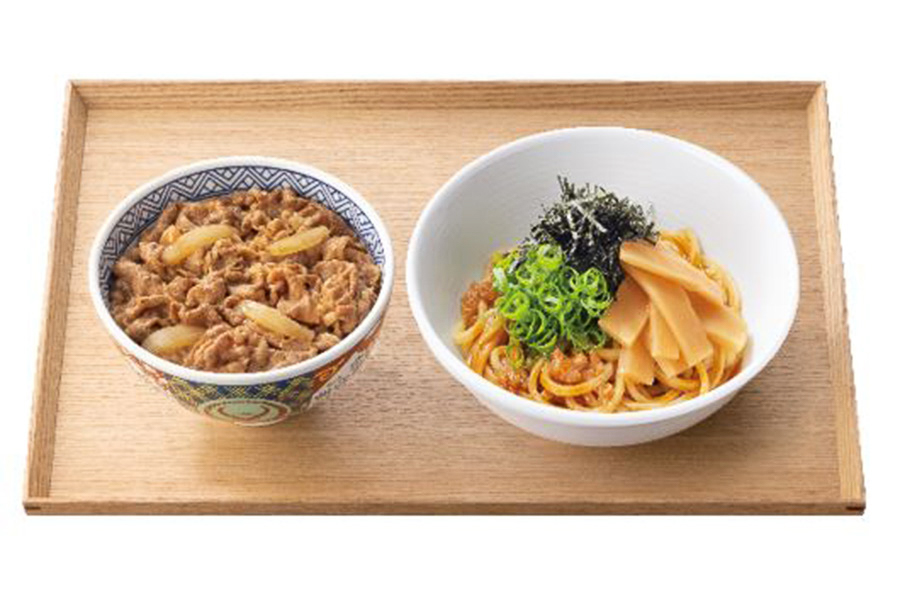 牛丼・油そばセット