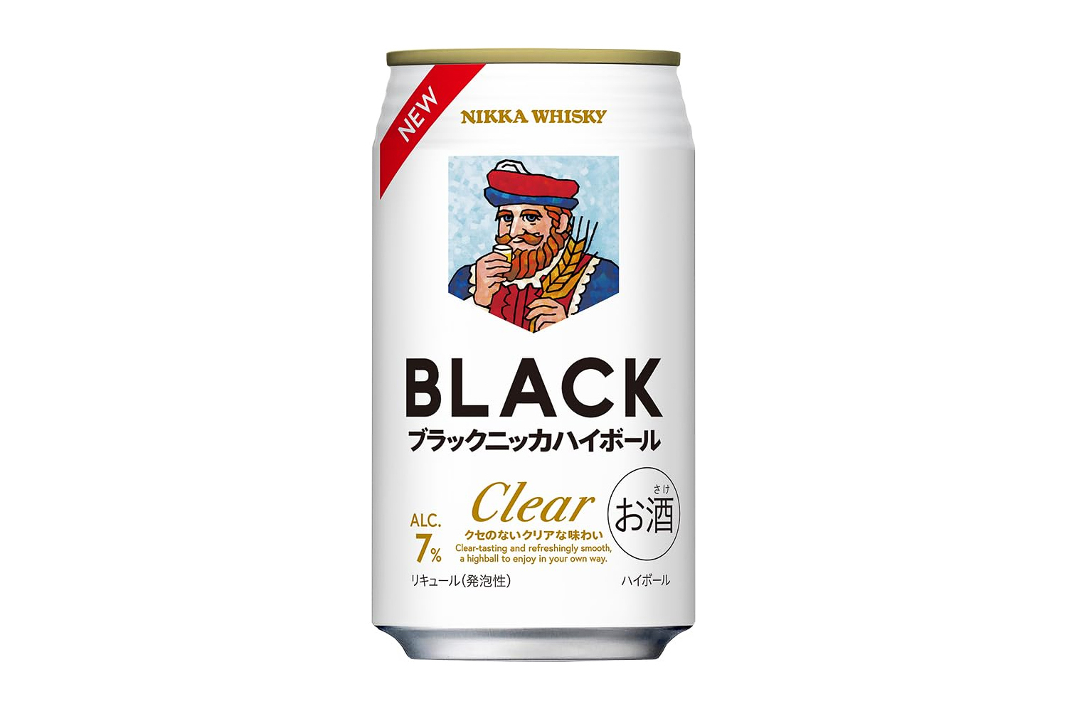 ニッカウヰスキー「ブラックニッカ クリアハイボール缶」