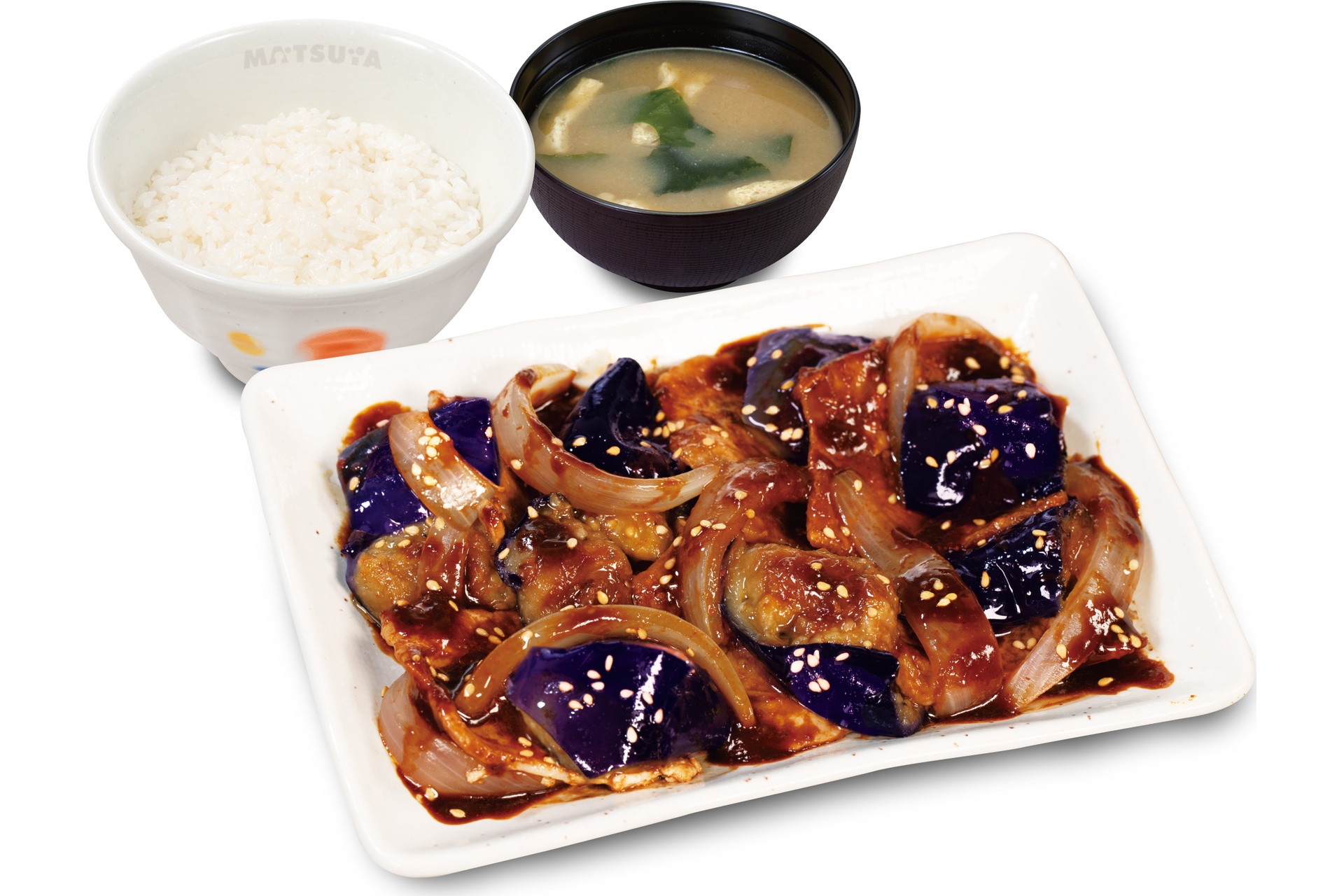 豚と茄子の辛味噌炒め