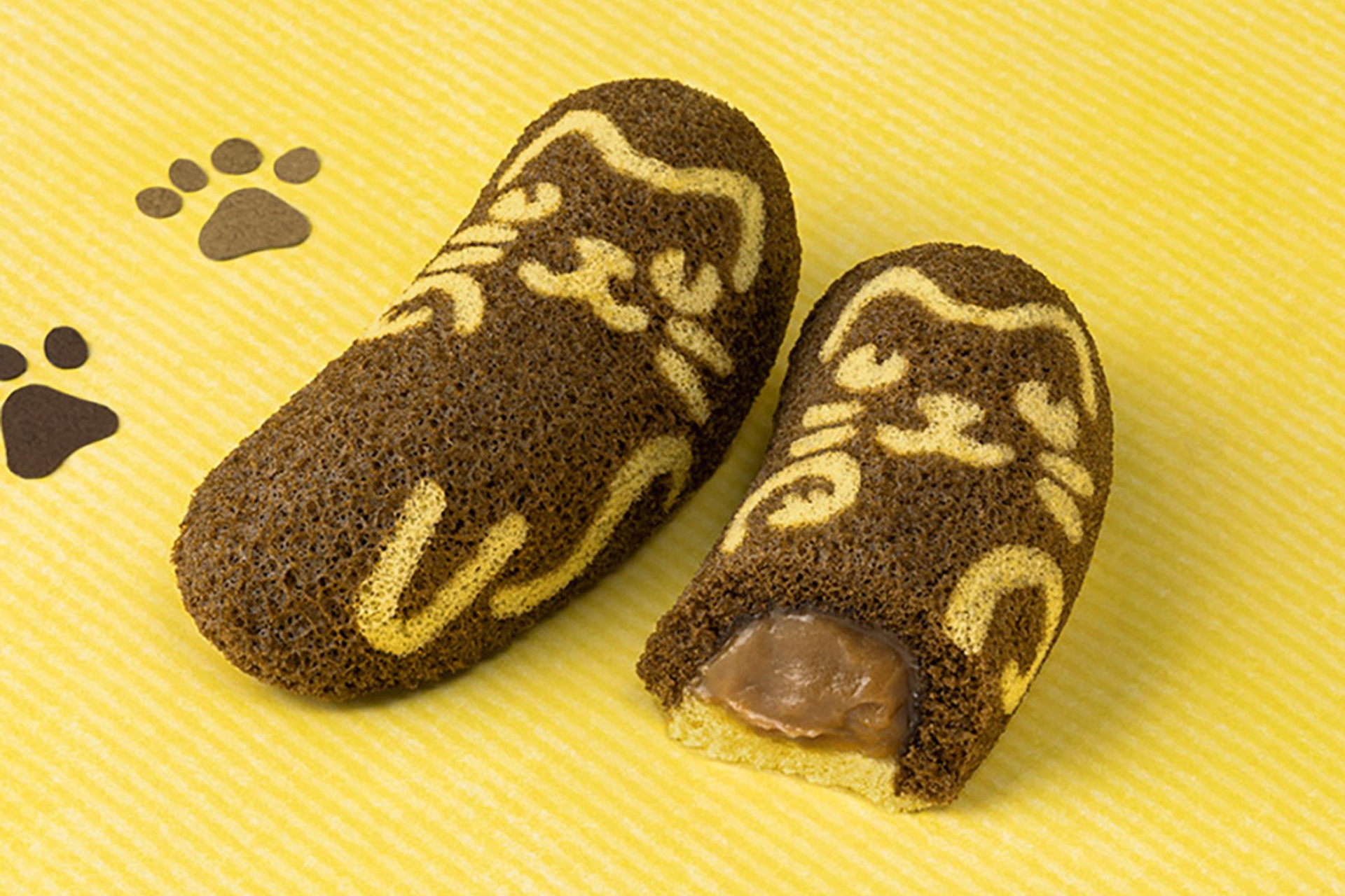 東京ばな奈ぶにゃんこ チョコバナナ味、「見ぃつけたっ」
