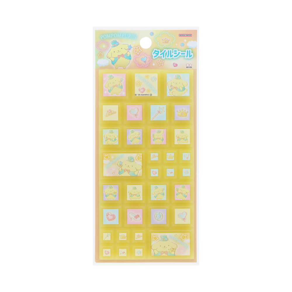 「タイルシール ゆめかわ！ポムポムプリン」（500円・税別）