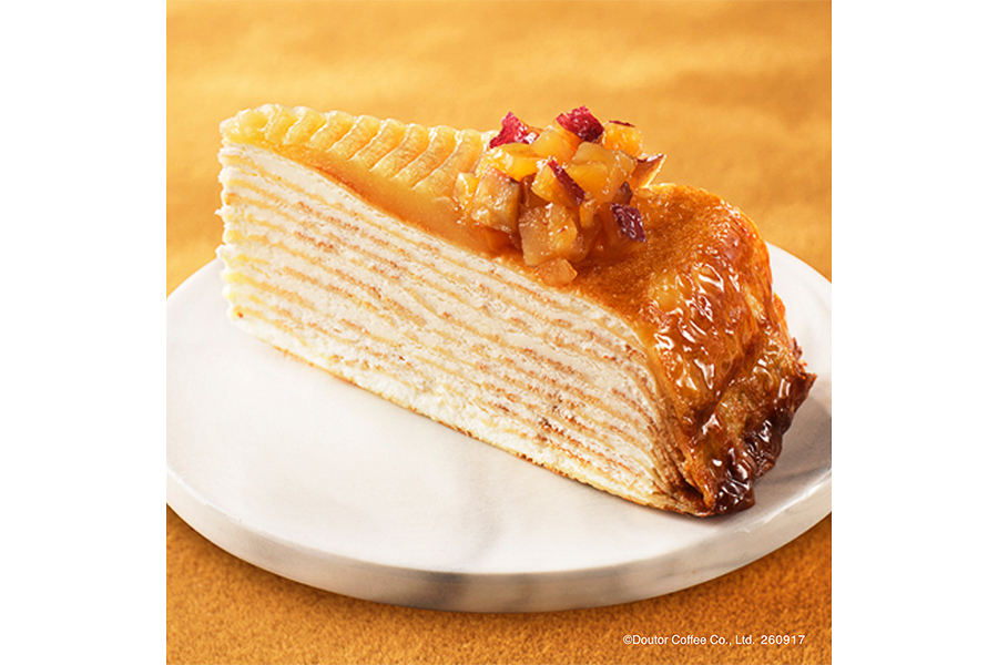 「みたらし香る 紅はるかミルクレープ」（540円）