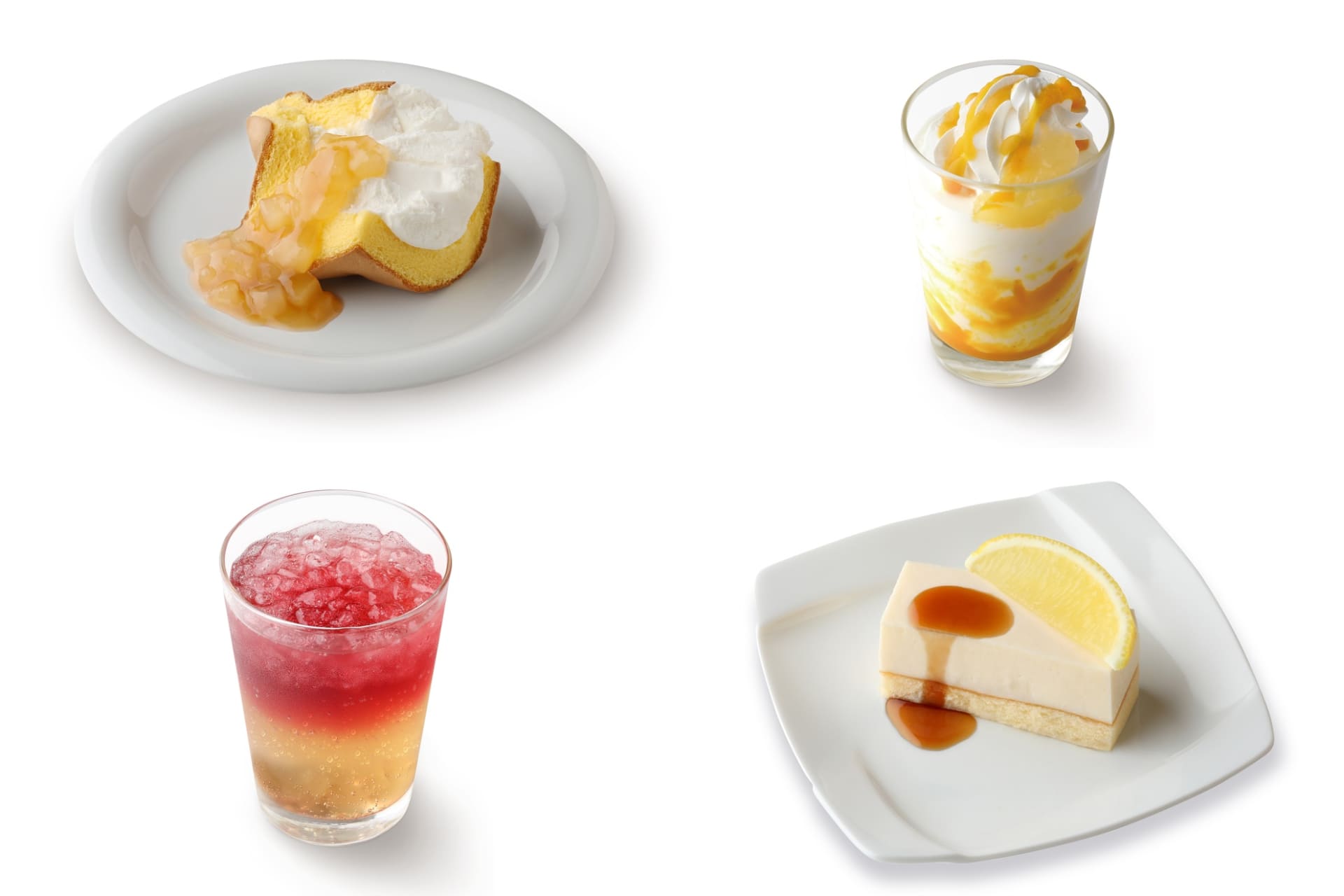 モスカフェの「クリームポム ～国産ふじりんご＆琥珀紅茶ソース～」など新商品4品